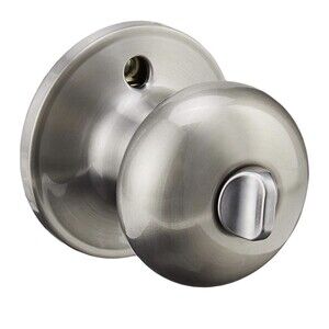 Schlage J40-STR Silver Privacy Door Knob Set (Formerly Dexter)